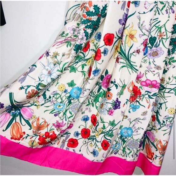 Dalia Macphee pink half button short sleeve dress NWT - Picture 11 of 11